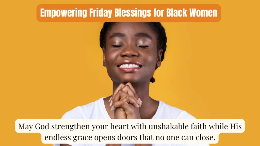 Empowering Friday Blessings for Black Women