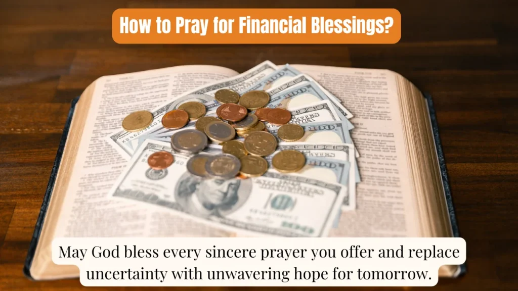 How to Pray for Financial Blessings?