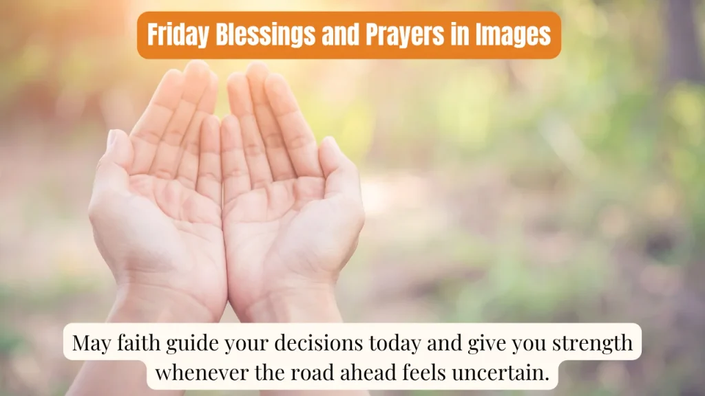 Friday Blessings and Prayers in Images