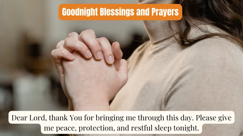 Goodnight Blessings and Prayers