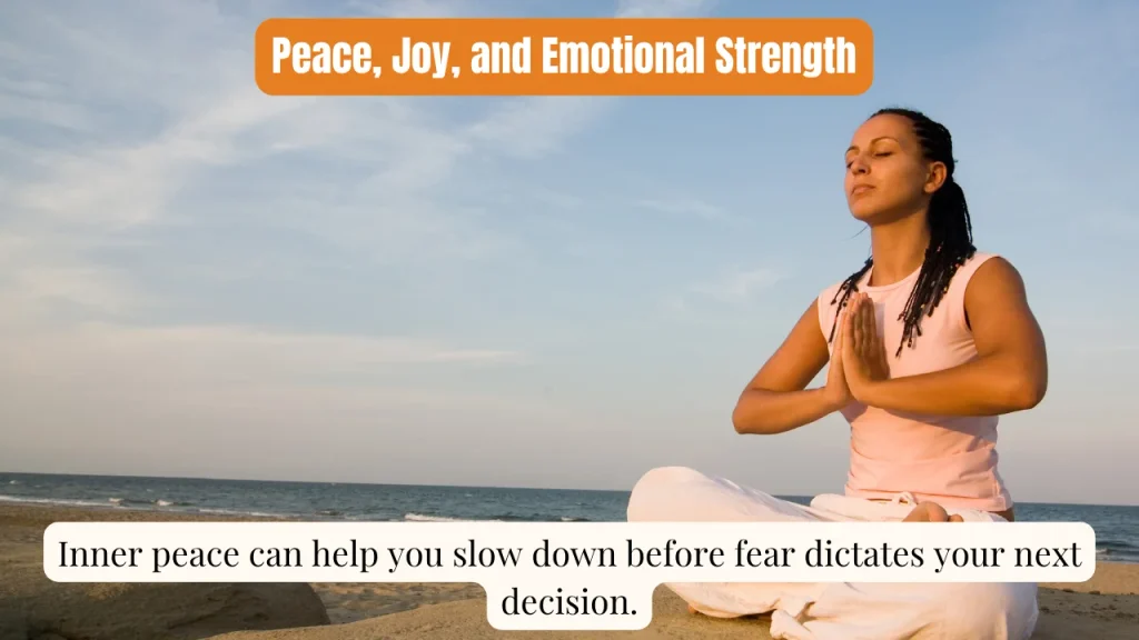 Peace, Joy, and Emotional Strength