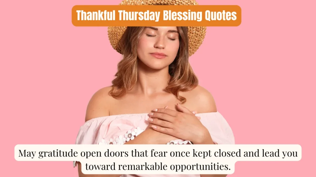 Thankful Thursday Blessing Quotes