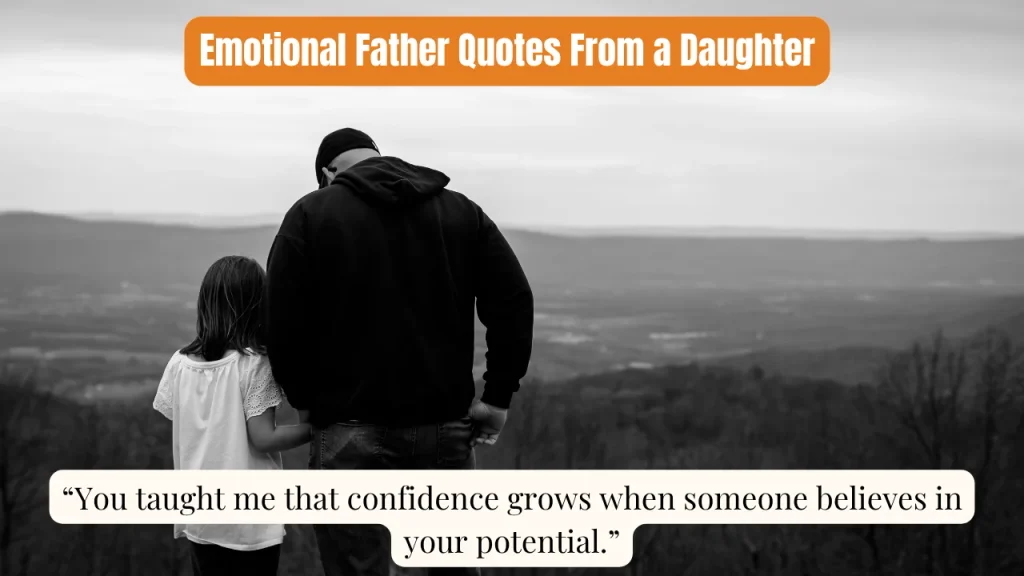 Emotional Father Quotes From a Daughter