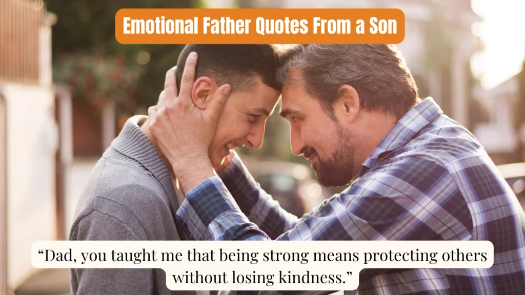 Emotional Father Quotes From a Son