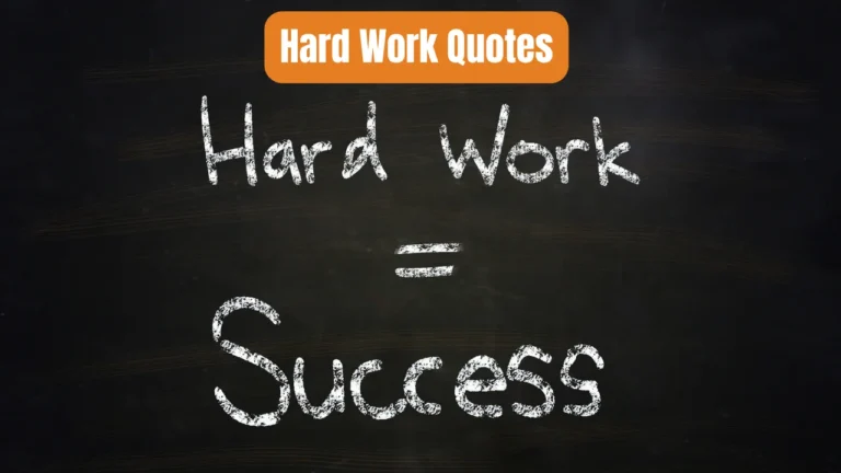 Hard Work Quotes