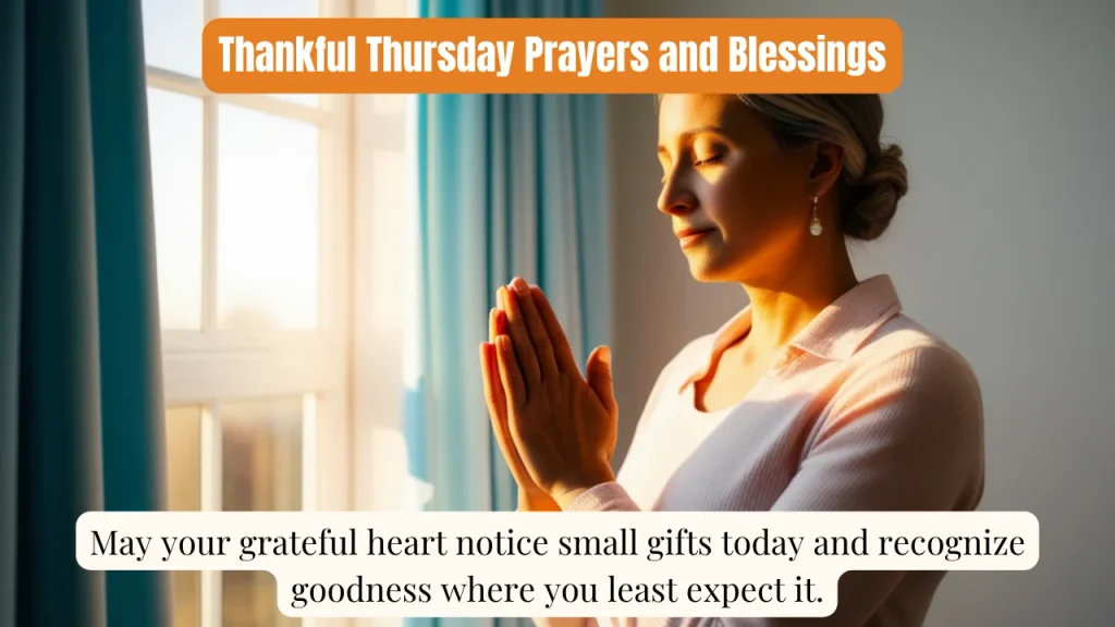 Thankful Thursday Prayers and Blessings